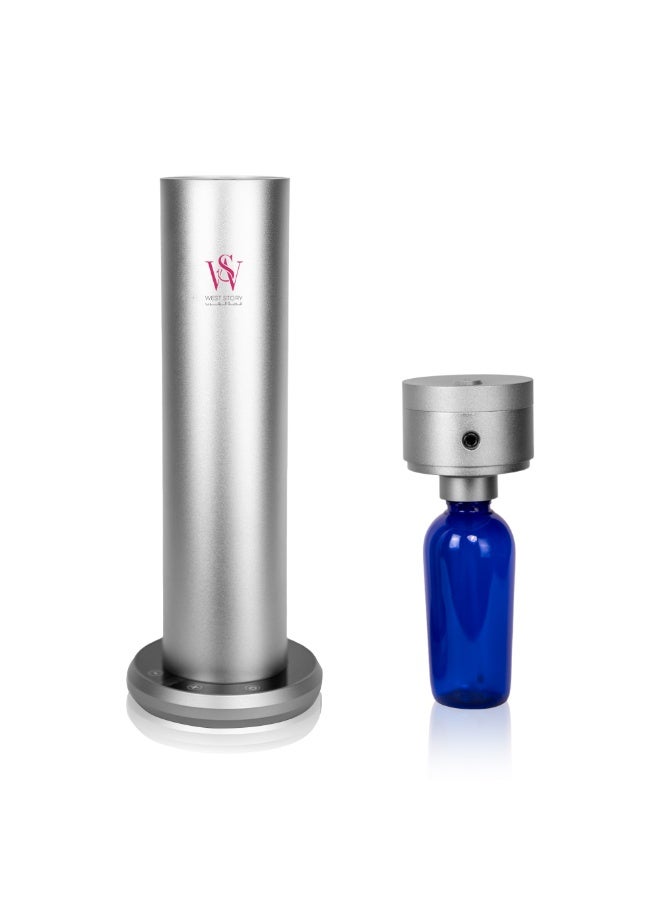 ويست ستورى جهاز تعطير كهربائي موديل M200 يغطي مساحة من  100 الى 200 متر مكعب مناسب للمساحات المتوسطة , عبوة الزيت العطري حجم 150 مل , موزع رائحة بتقنية النانو , سهولة التحكم عن طريق البلوتوث بضبط الكثافة العطريه وساعات التشغيل وايام التشغيل, يوجد قفل للامان على الاطفال , ينشر الرائحة في المكان بالتساوي , يمكن تثبيته أرضي - Image 3